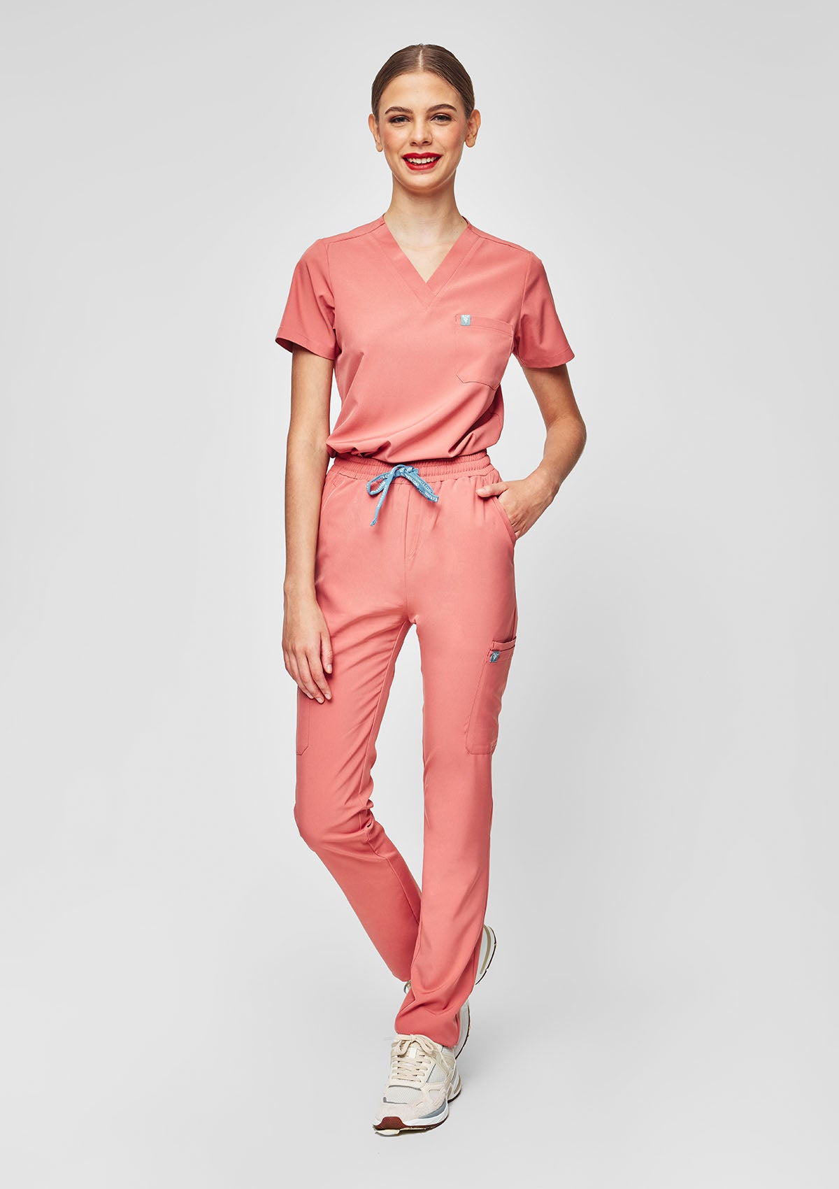 Straight Cut MoveTech® Scrub Pants 2.0 - New Logo Women / Saffron