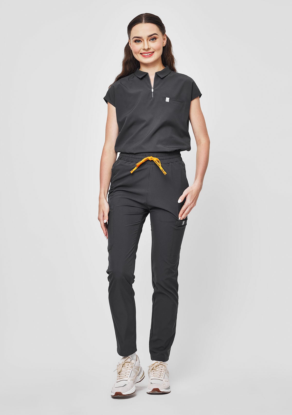Tapered MoveTech® Scrub Pants - Women / Graphite