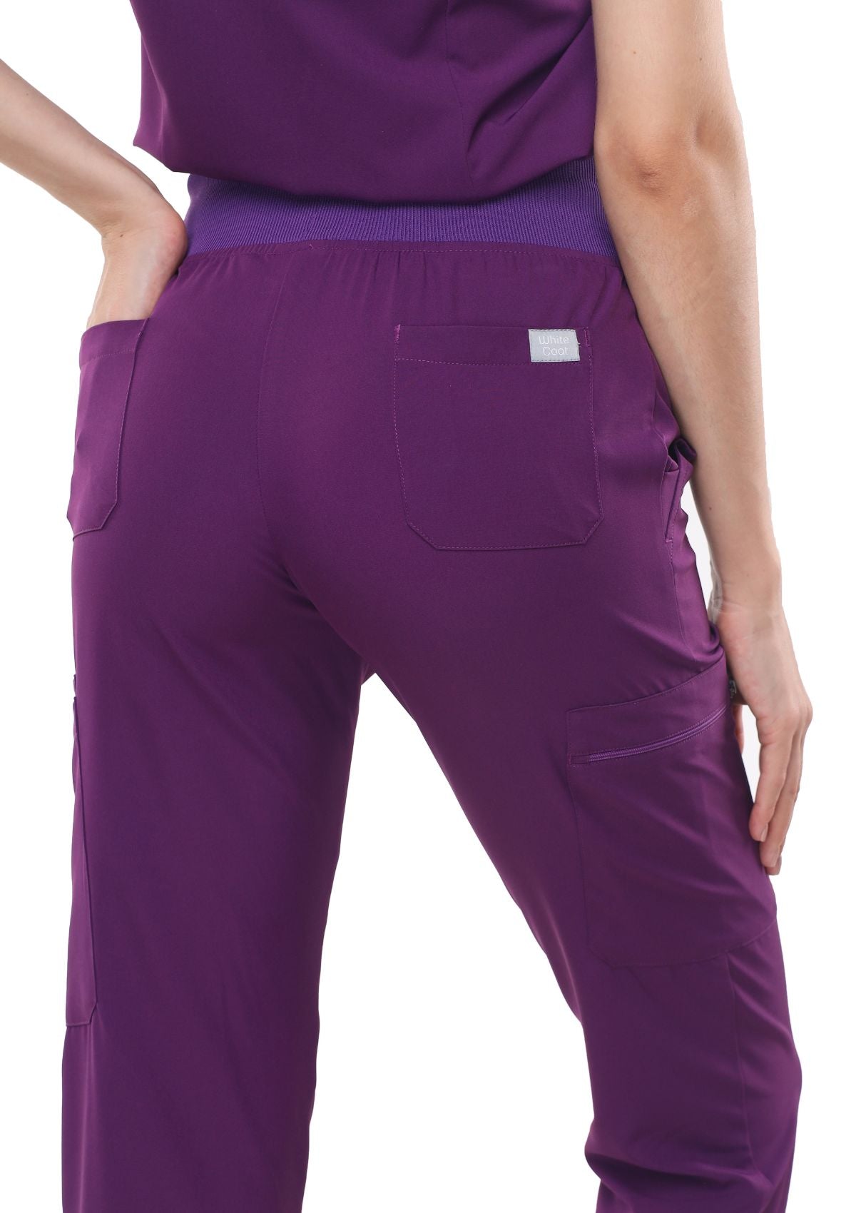 Jogger MoveTech® Scrub Pants 2.0 - Women / Plum