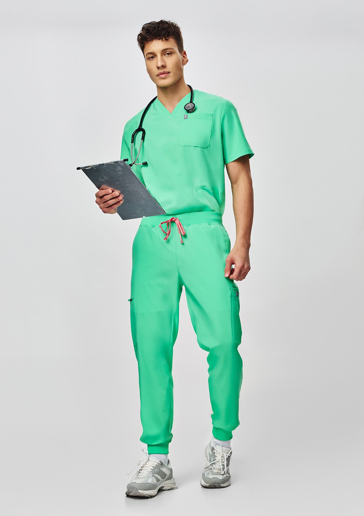 Jogger MoveTech® Scrub Pants - Men / Cool Mint
