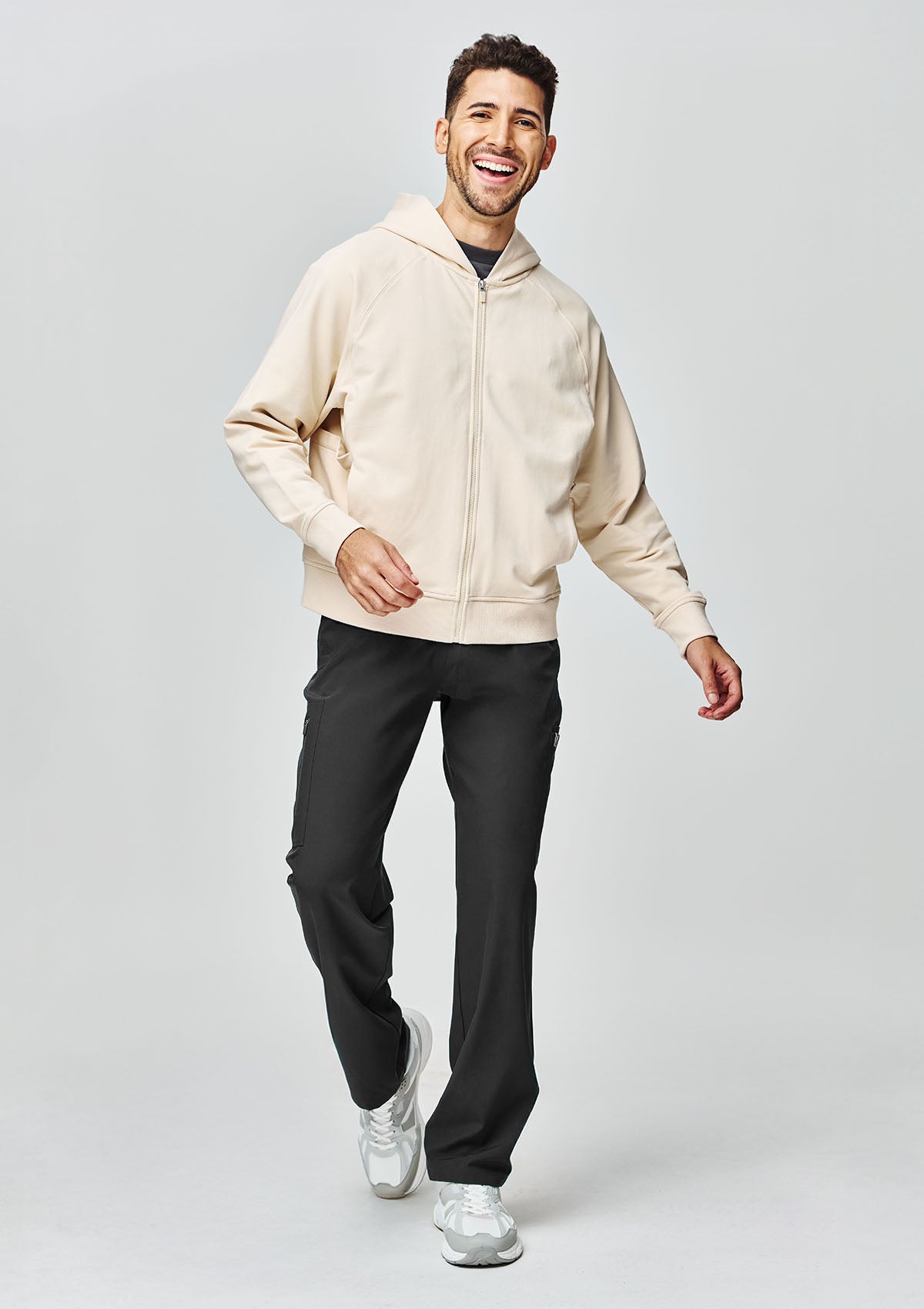 Utility Full Zip Hoodie - Men / Sandstone