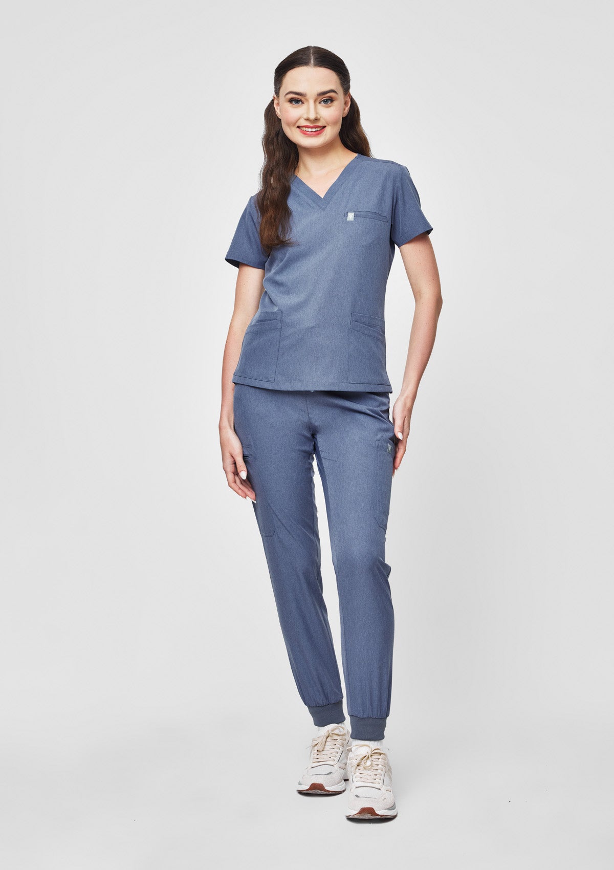 5-Pocket MoveTech® Matrix Scrub Top - Women / Slate