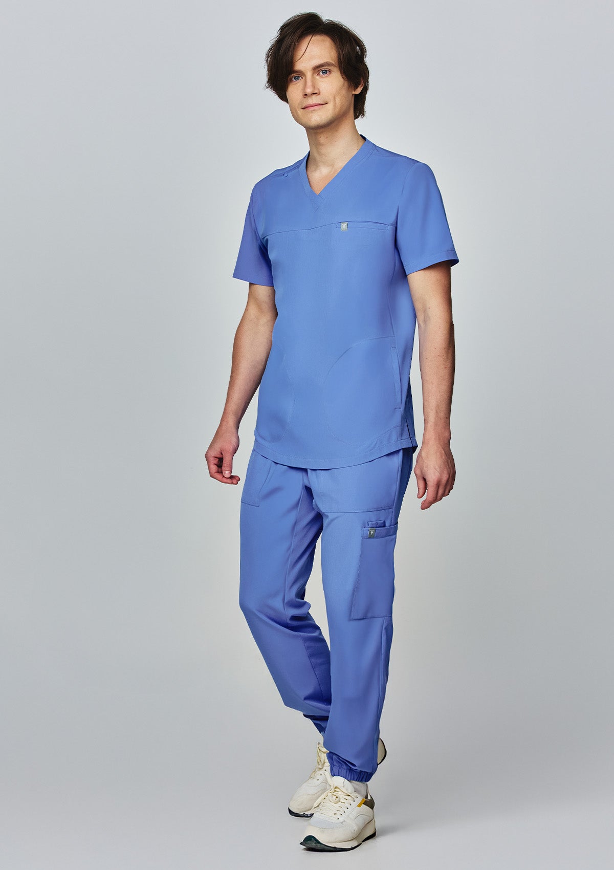 3-Pocket MoveTech® Scrub Top Core+ - Men / Cool Ceil