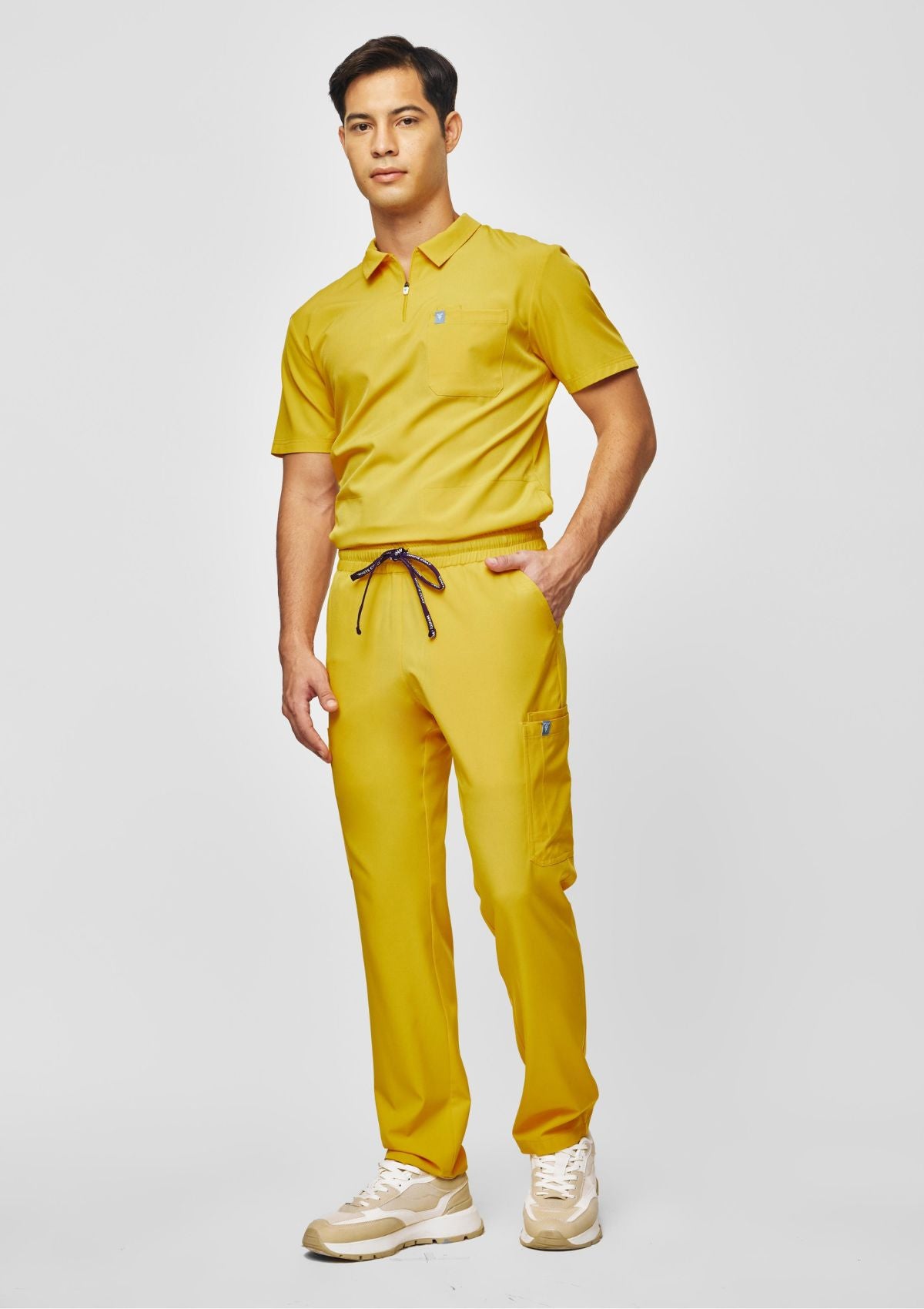 Straight Cut MoveTech® Scrub Pants - Men / Poppy