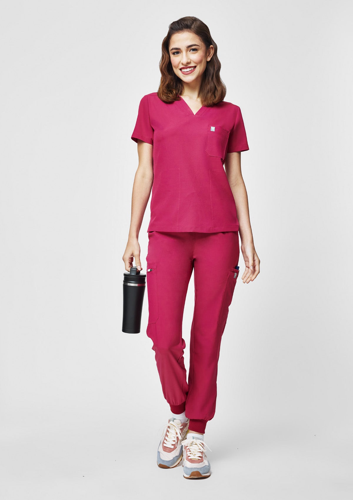 4-Pocket MoveTech® Scrub Top - Women / Orchid Crush