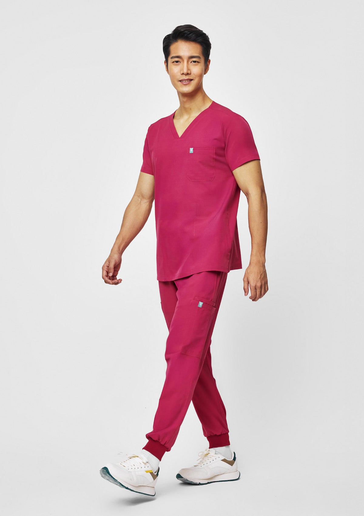 4-Pocket MoveTech® Scrub Top - Men / Orchid Crush