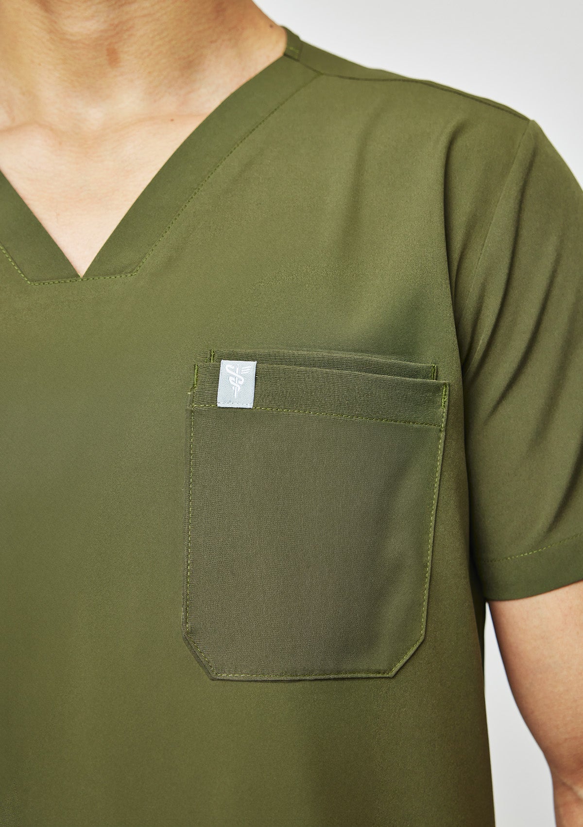 4-Pocket Scrub MoveTech® Top - Men / Forest Green