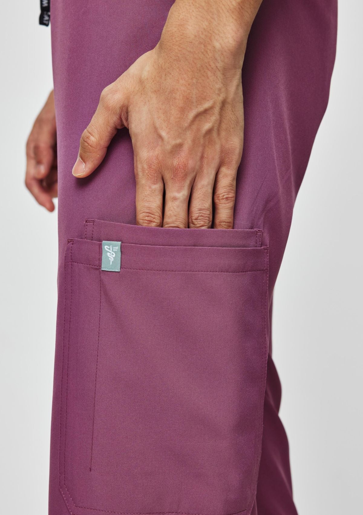 Straight Cut MoveTech® Scrub Pants - Men / Mauve
