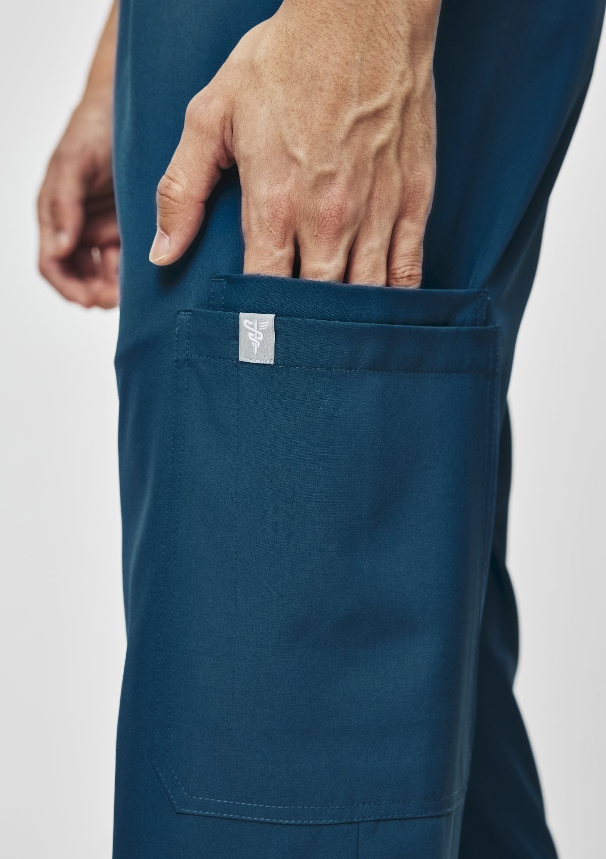 Straight Cut MoveTech® Scrub Pants - Men / Pacific Tide