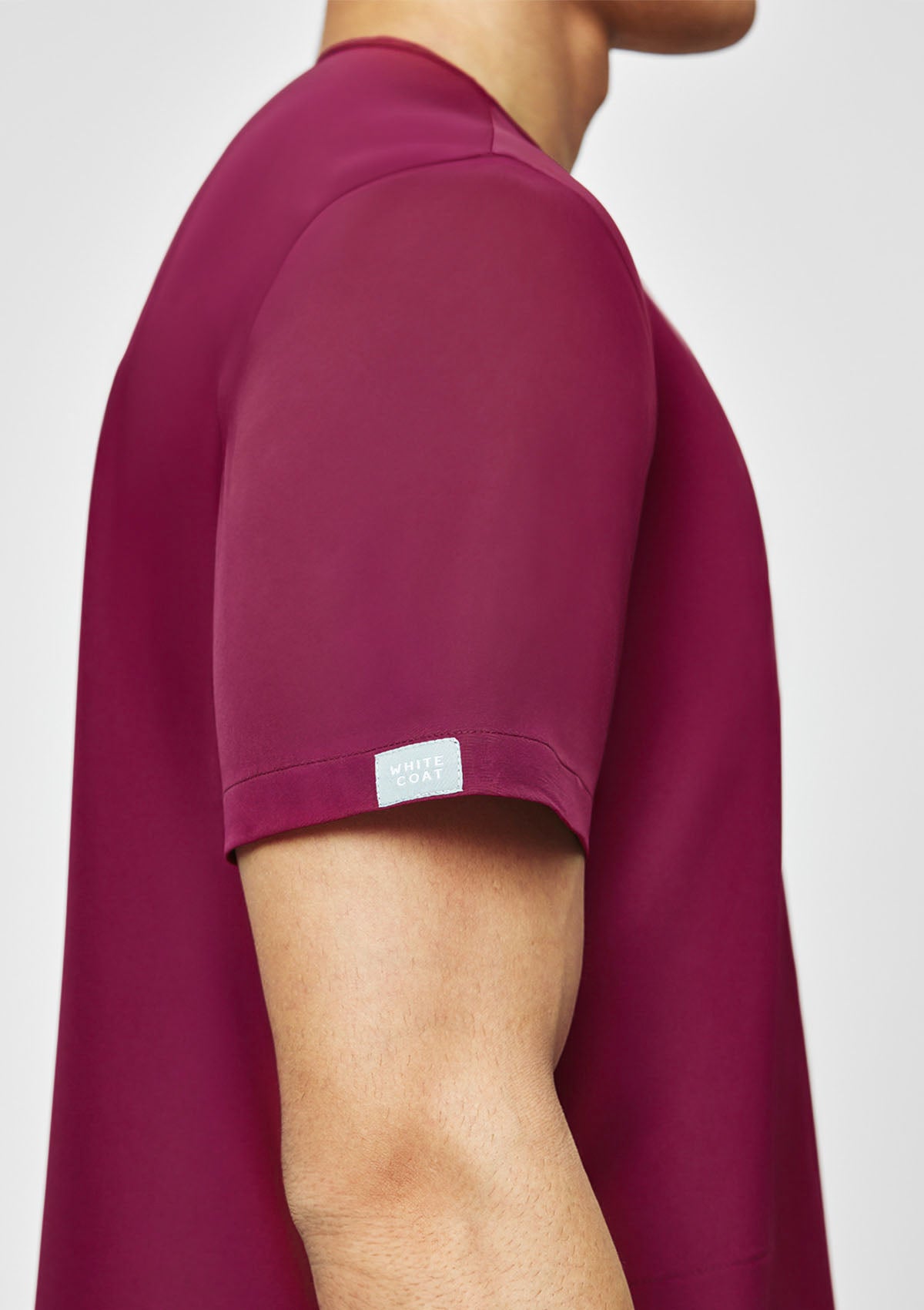 4-Pocket MoveTech® Scrub Top - Men / Garnet