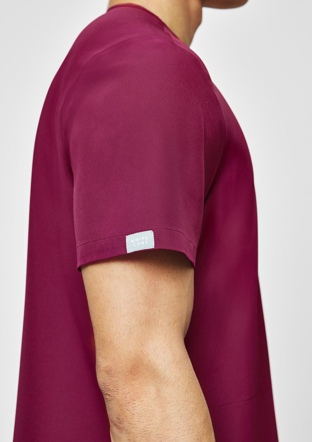 5-Pocket MoveTech® Scrub Top - Men / Garnet