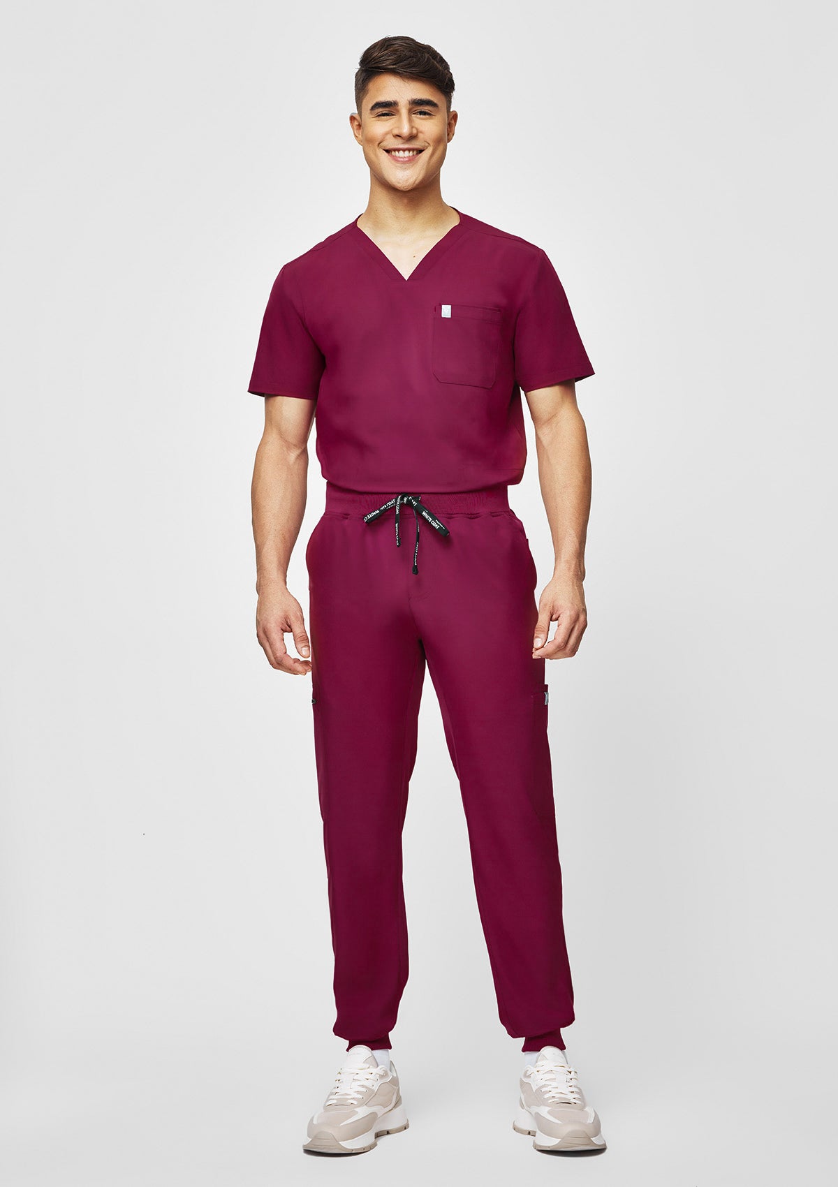 Jogger MoveTech® Scrub Pants - Men / Garnet