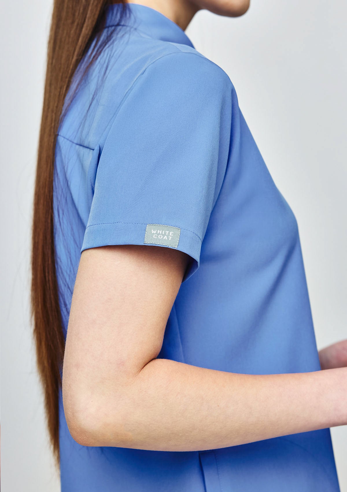 Polo MoveTech® Scrub Top Core+ - Women / Cool Ceil