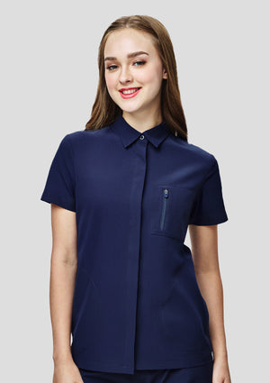 Polo MoveTech® Scrub Top Core+ - Women / Indigo