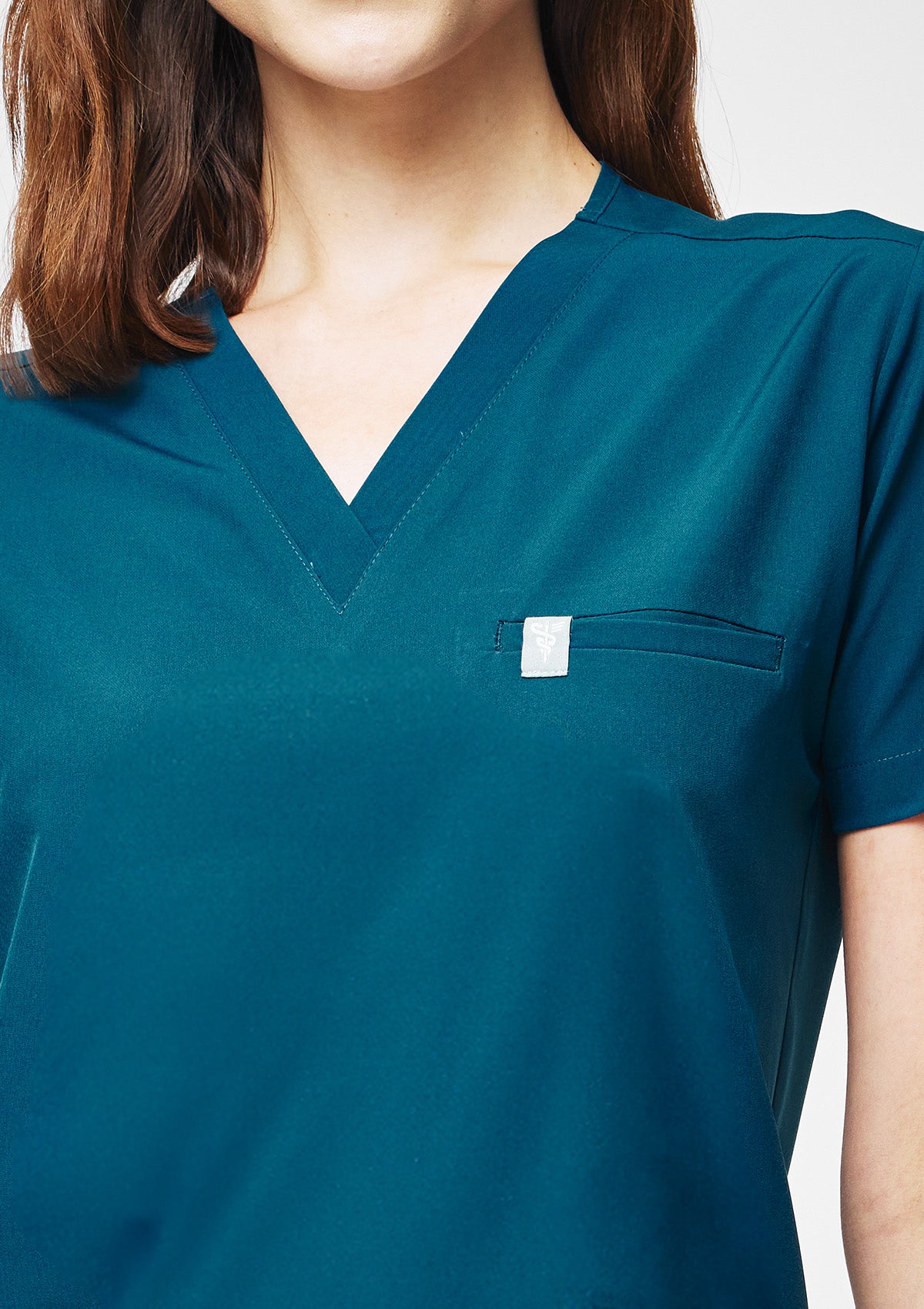 5-Pocket MoveTech® Scrub Top - Women / Pacific Tide