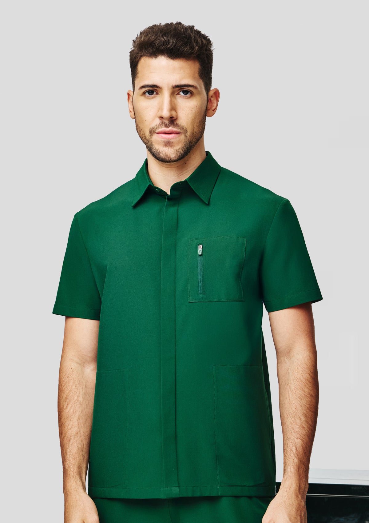 Polo MoveTech® Scrub Top Core+ - Men / Evergreen