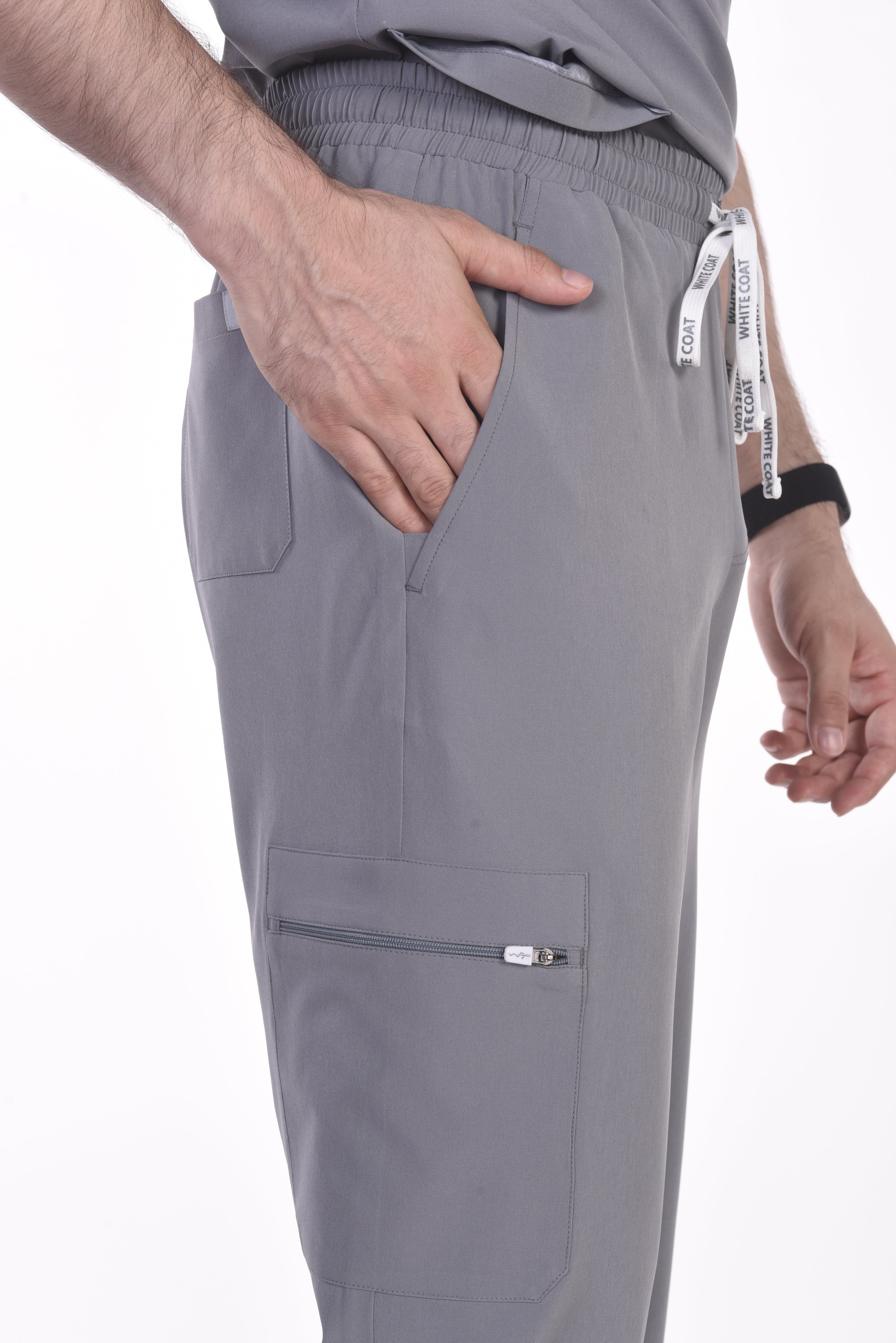 Straight Cut MoveTech® Scrub Pants 2.0 - Men / Silver