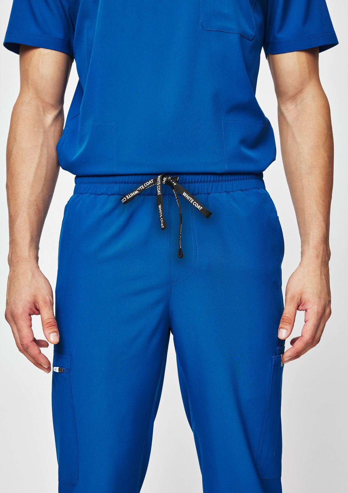 Straight Cut MoveTech® Scrub Pants - Men / Cobalt Blue