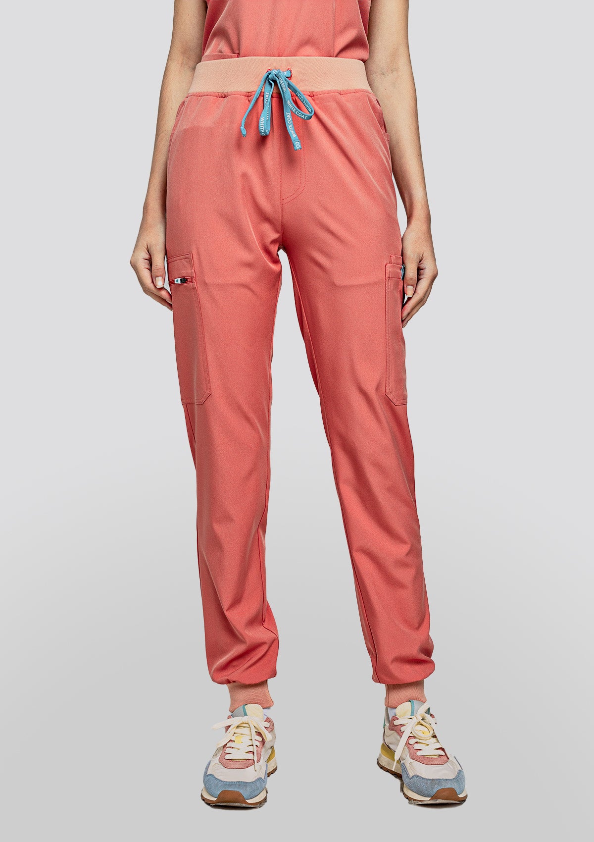 Jogger MoveTech® Scrub Pants - Women / Saffron