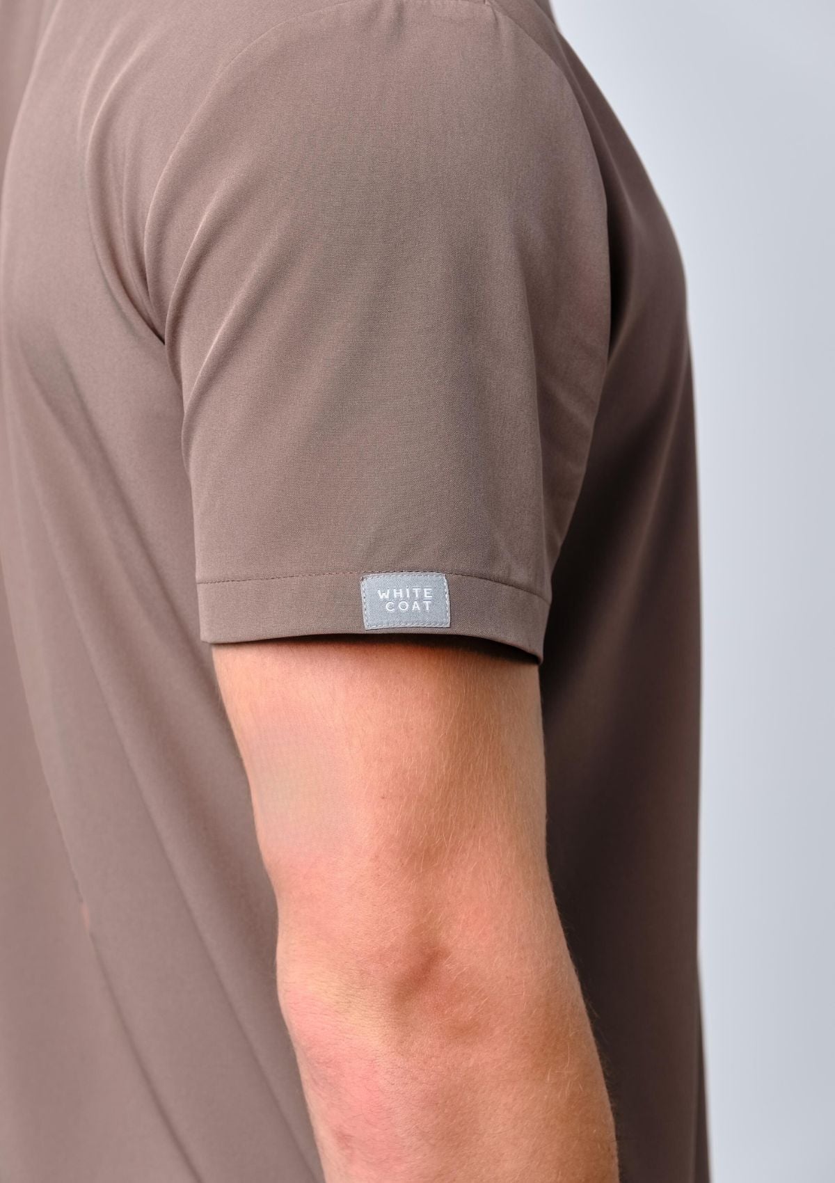 4-Pocket MoveTech® Scrub Top - Men / Taupe