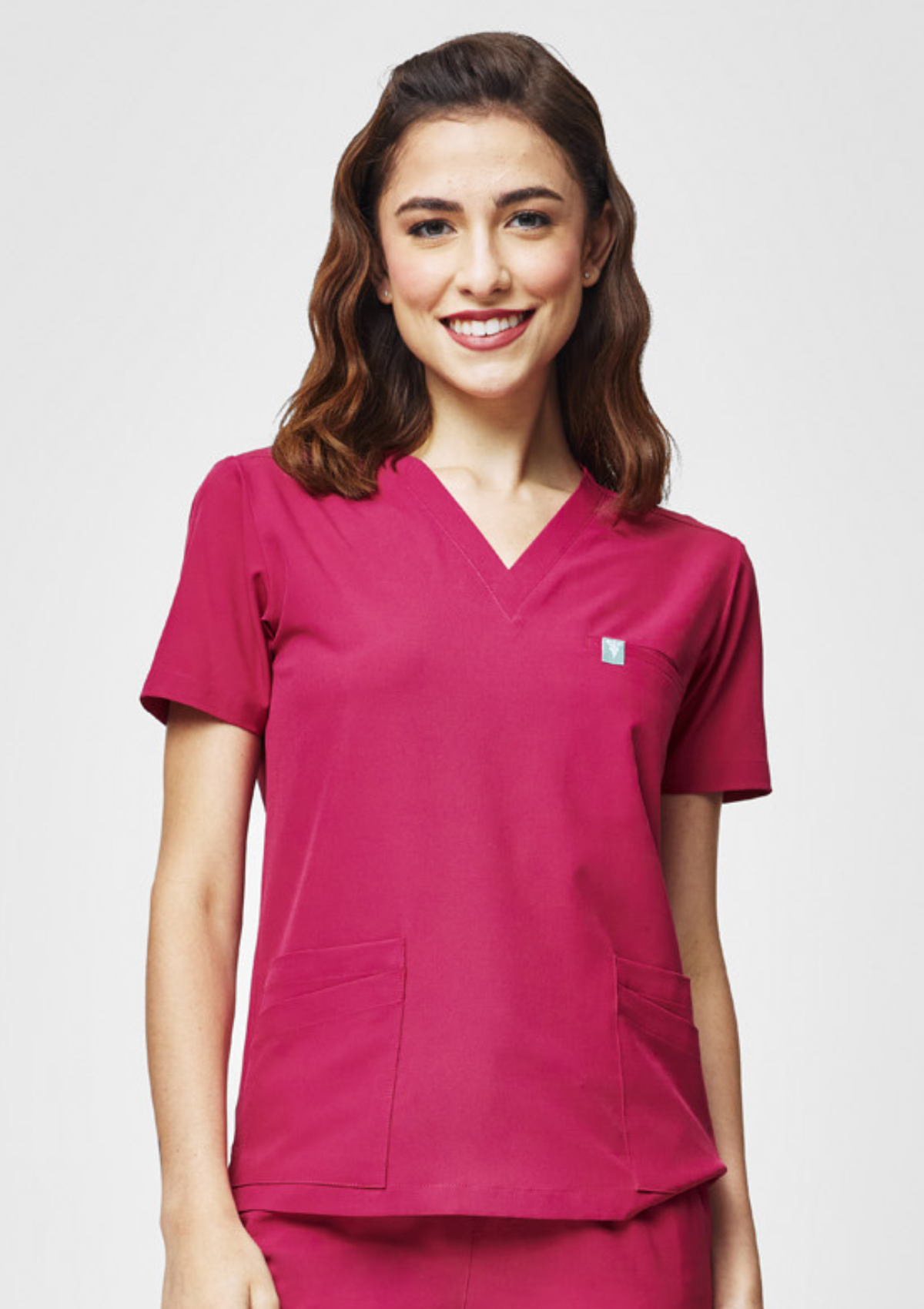 5-Pocket MoveTech® Scrub Top - Women / Orchid Crush