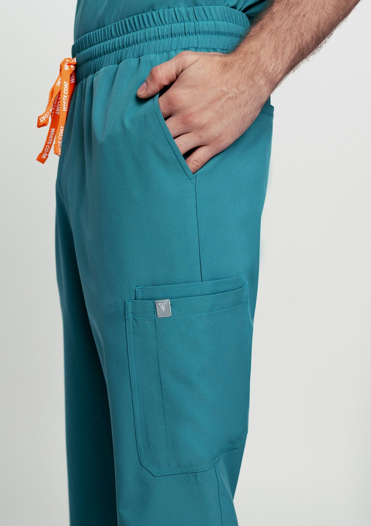 Straight Cut MoveTech® Scrub Pants - Men / Seafoam