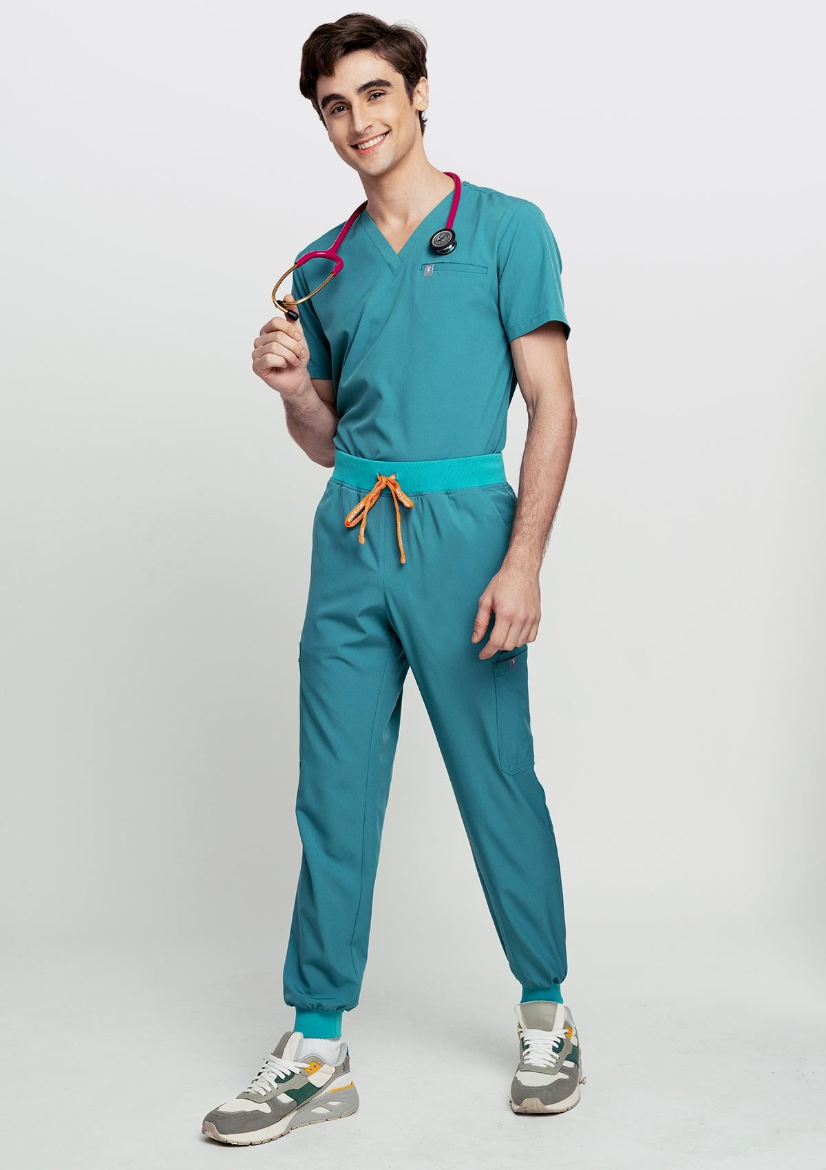 Jogger MoveTech® Scrub Pants - Men / Seafoam