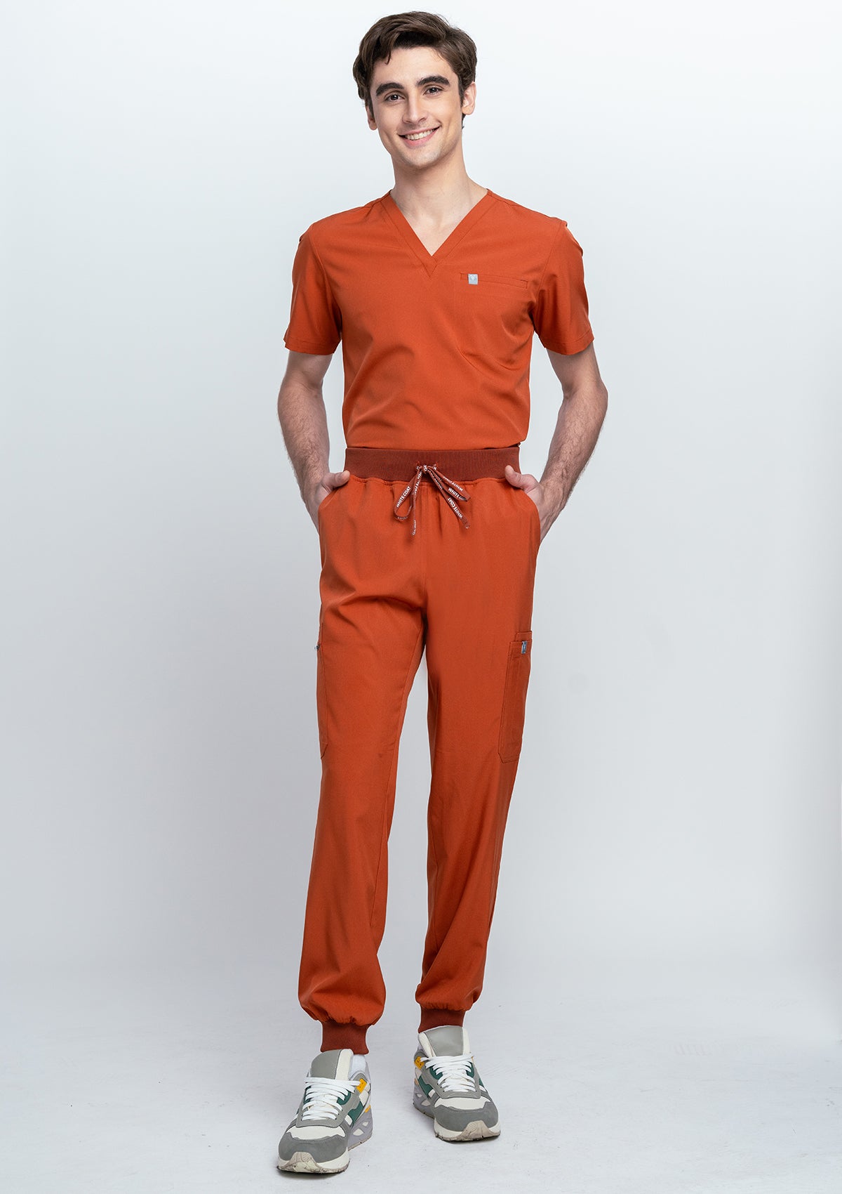 Jogger MoveTech® Scrub Pants - Men / Terracotta