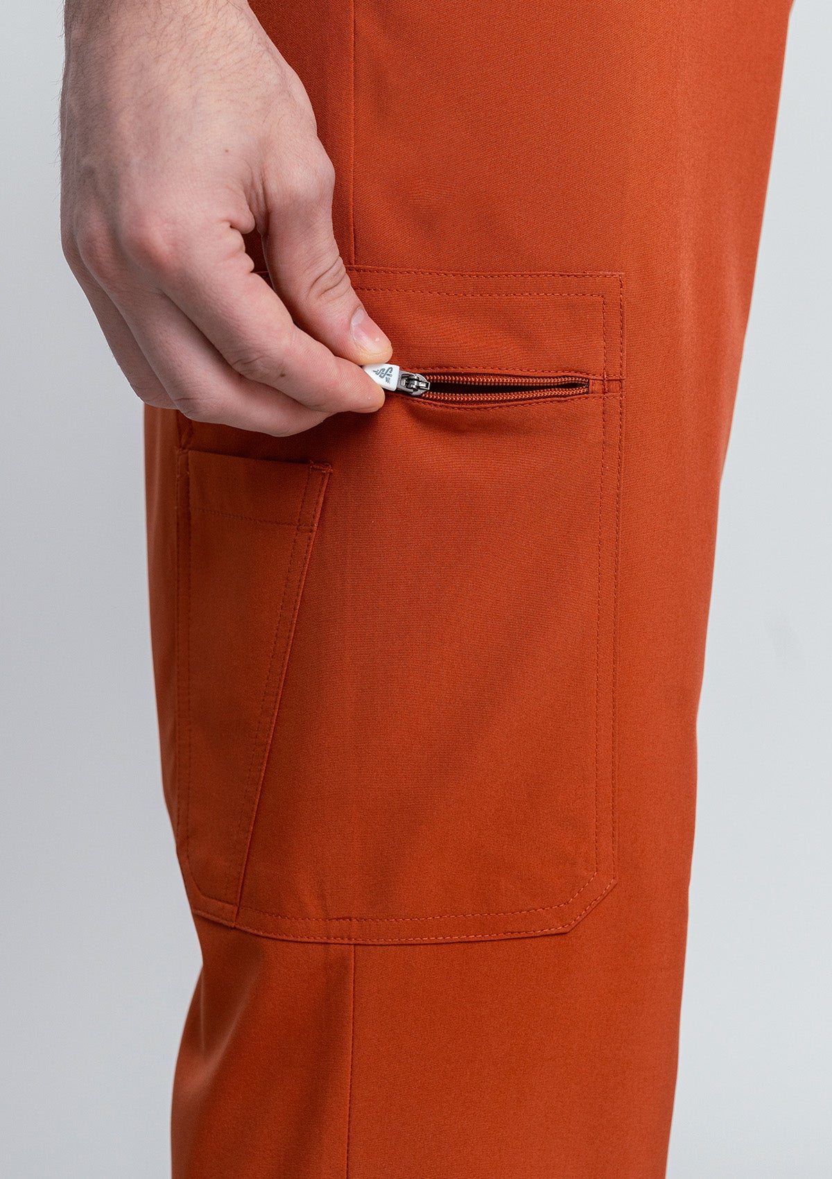 Jogger MoveTech® Scrub Pants - Men / Terracotta