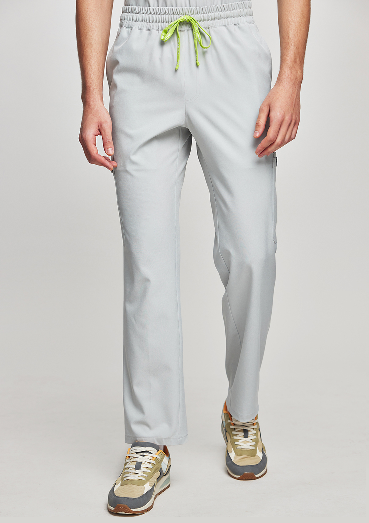 Straight Cut MoveTech® Scrub Pants - Men / Cool Grey