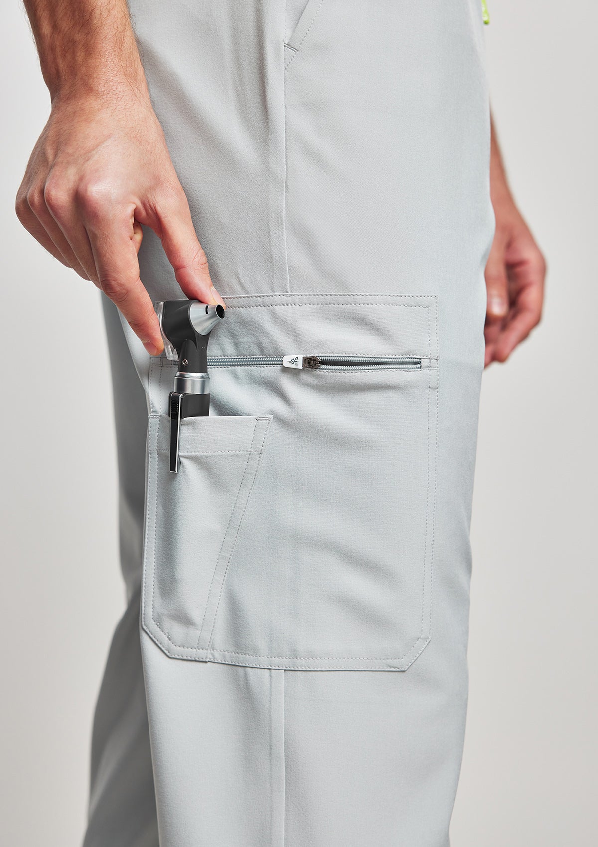 Straight Cut MoveTech® Scrub Pants - Men / Cool Grey