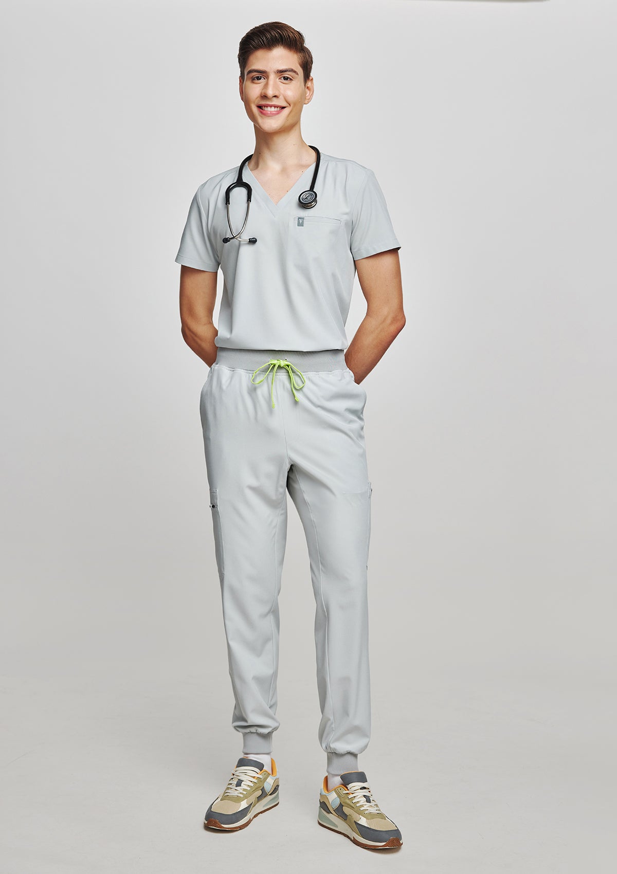 Jogger MoveTech® Scrub Pants - Men / Cool Grey