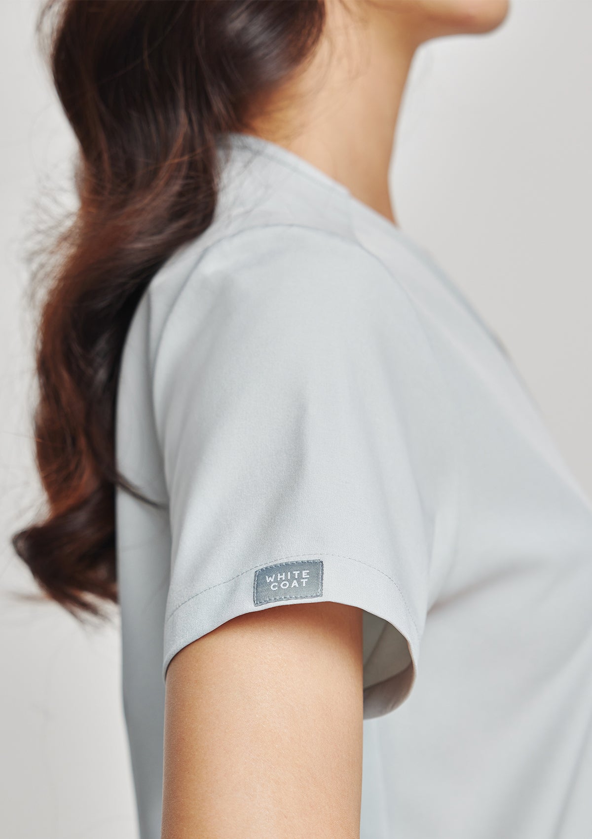 5-Pocket MoveTech® Scrub Top - Women / Cool Grey