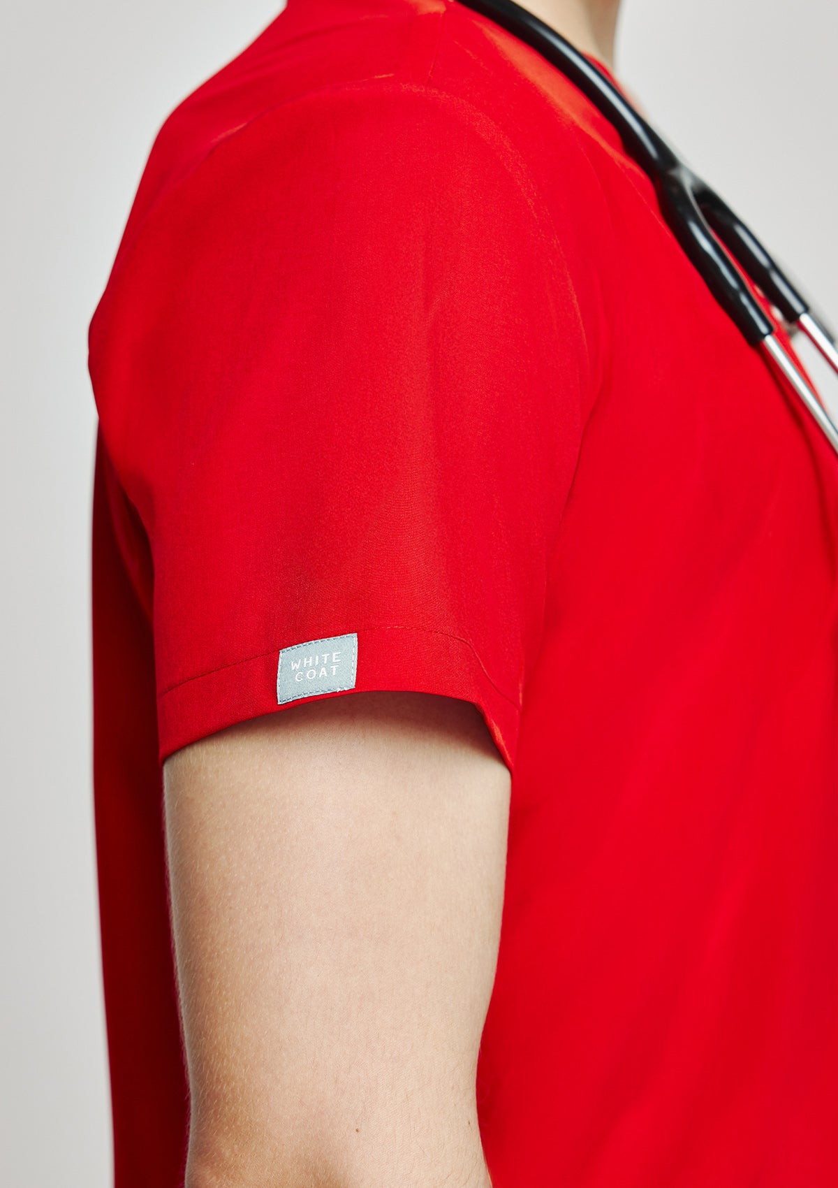 4-Pocket MoveTech® Scrub Top - Men / Cherry Pop