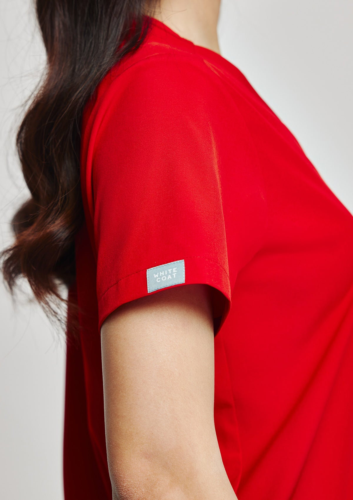 5-Pocket MoveTech® Scrub Top - Women / Cherry Pop