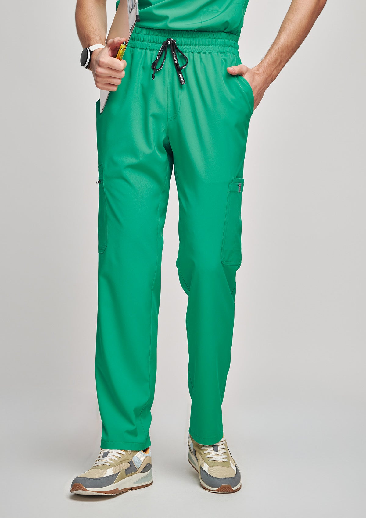 Straight Cut MoveTech® Scrub Pants - Men / Cactus