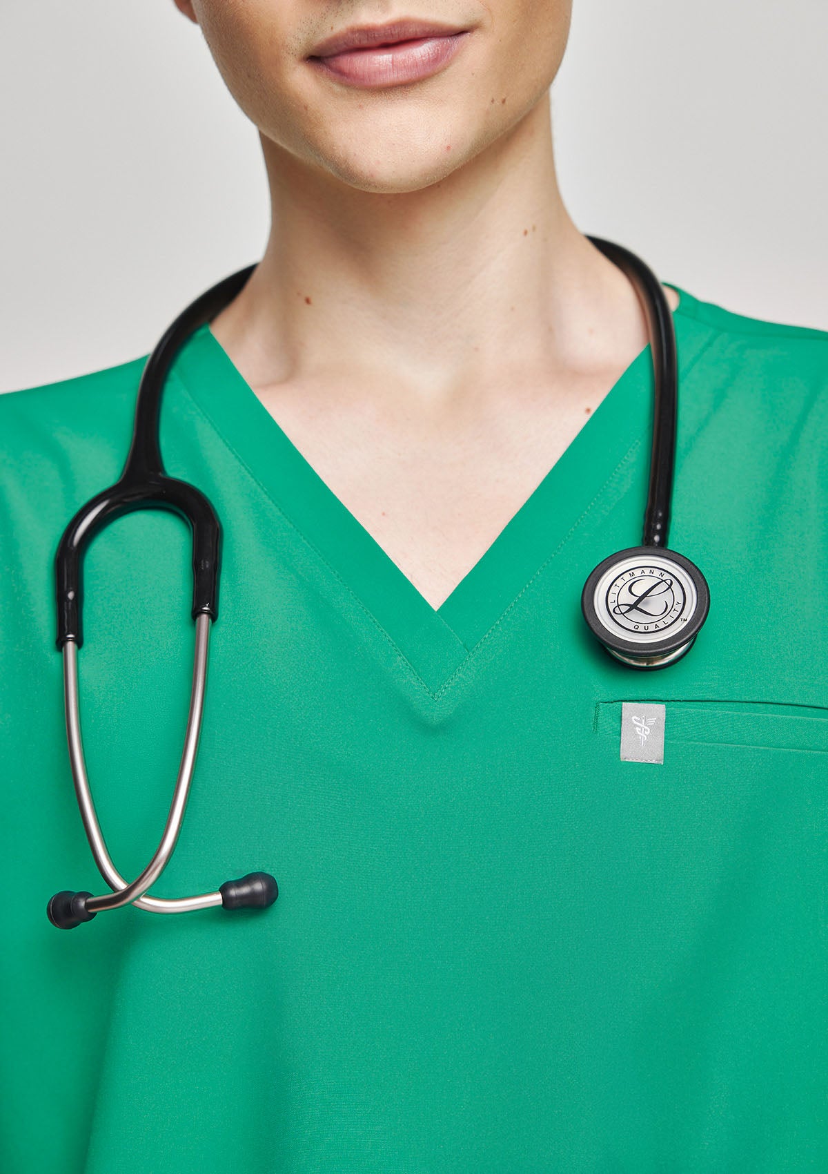 5-Pocket MoveTech® Scrub Top - Men / Cactus