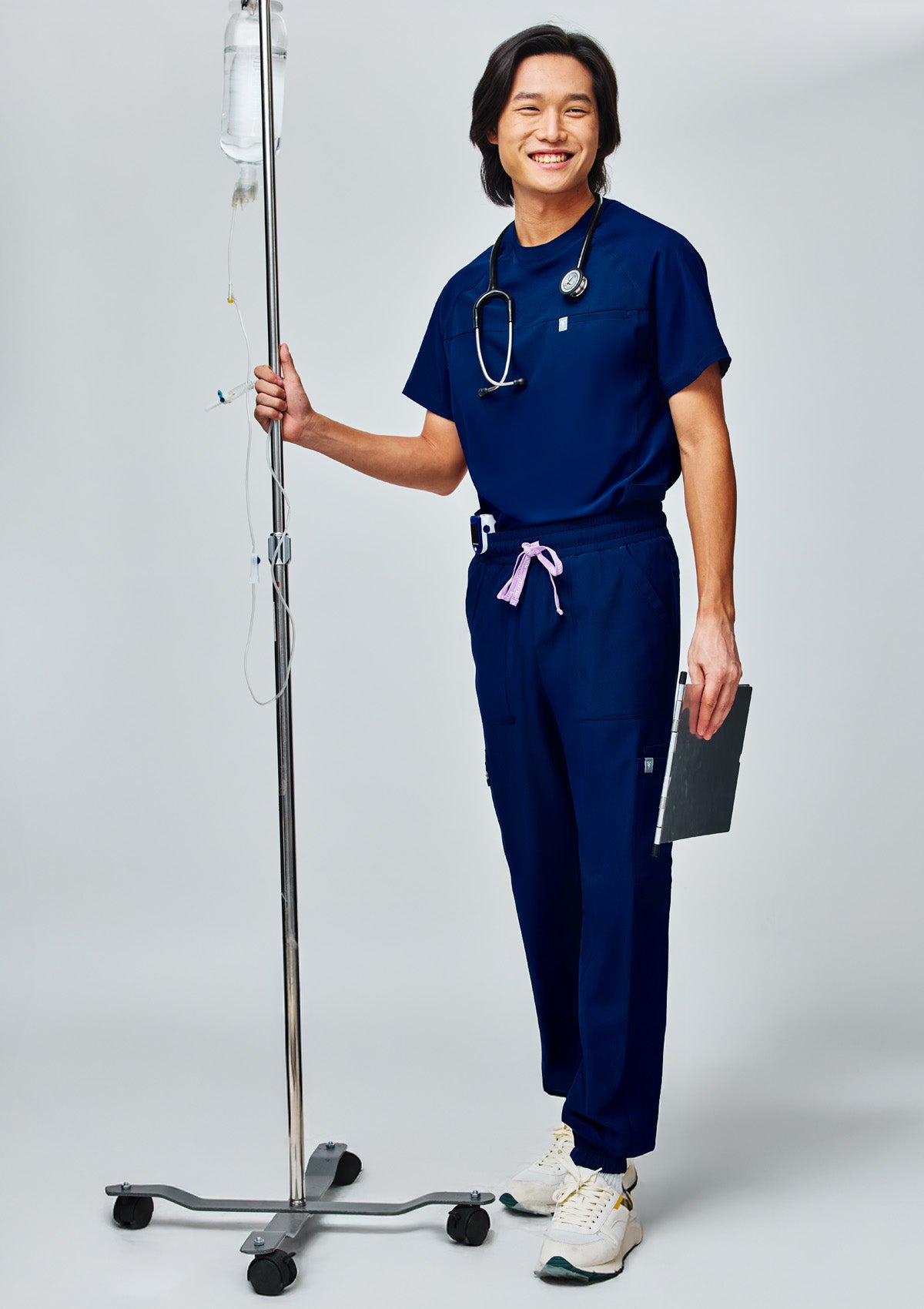 Regular Waistband Jogger MoveTech® Scrub Pants Core+ - Men / Navy