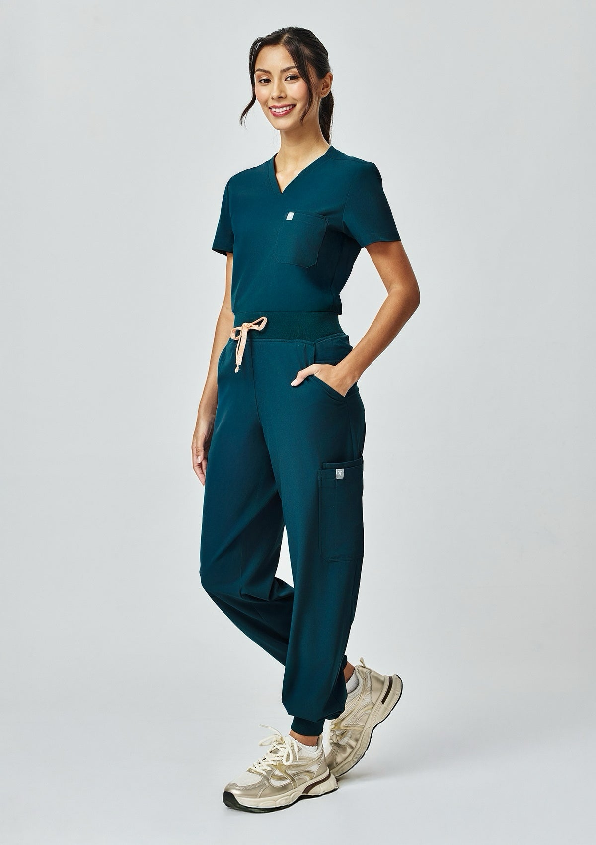 Jogger MoveTech® Scrub Pants - Women / Deep Teal
