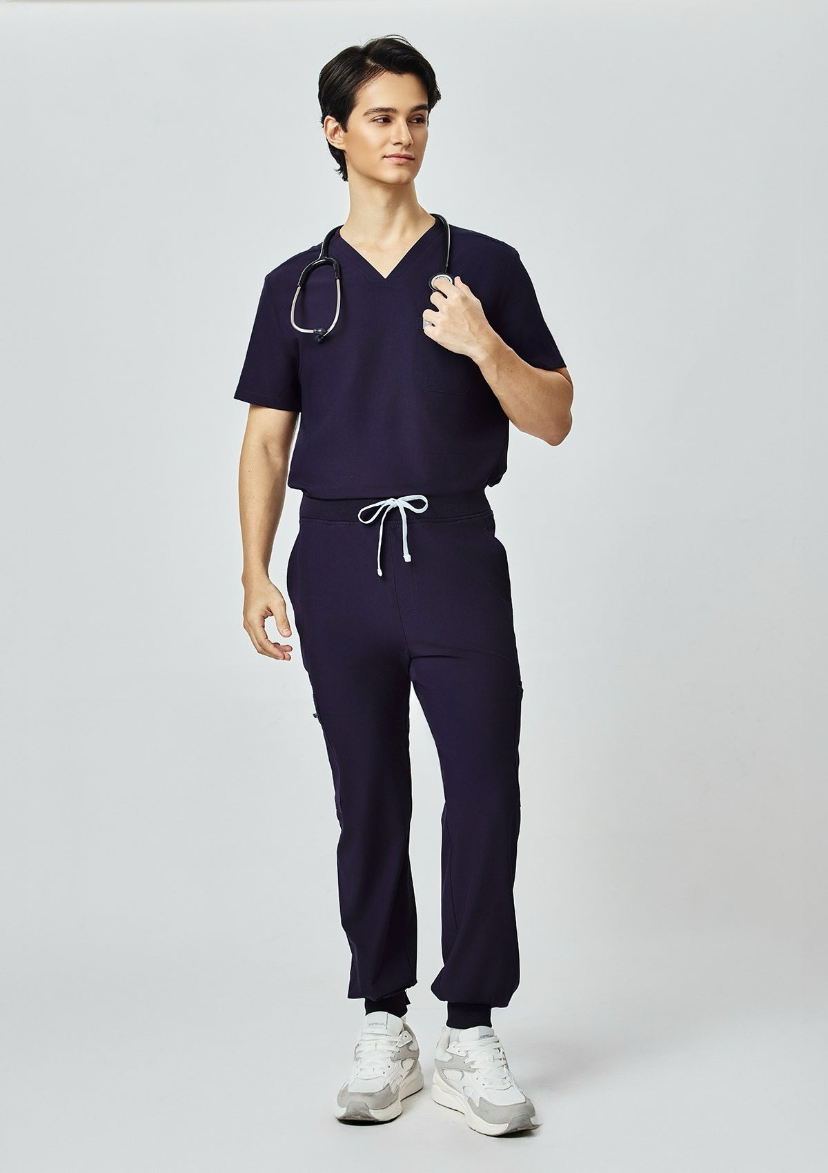 Jogger MoveTech® Scrub Pants - Men / Midnight Purple