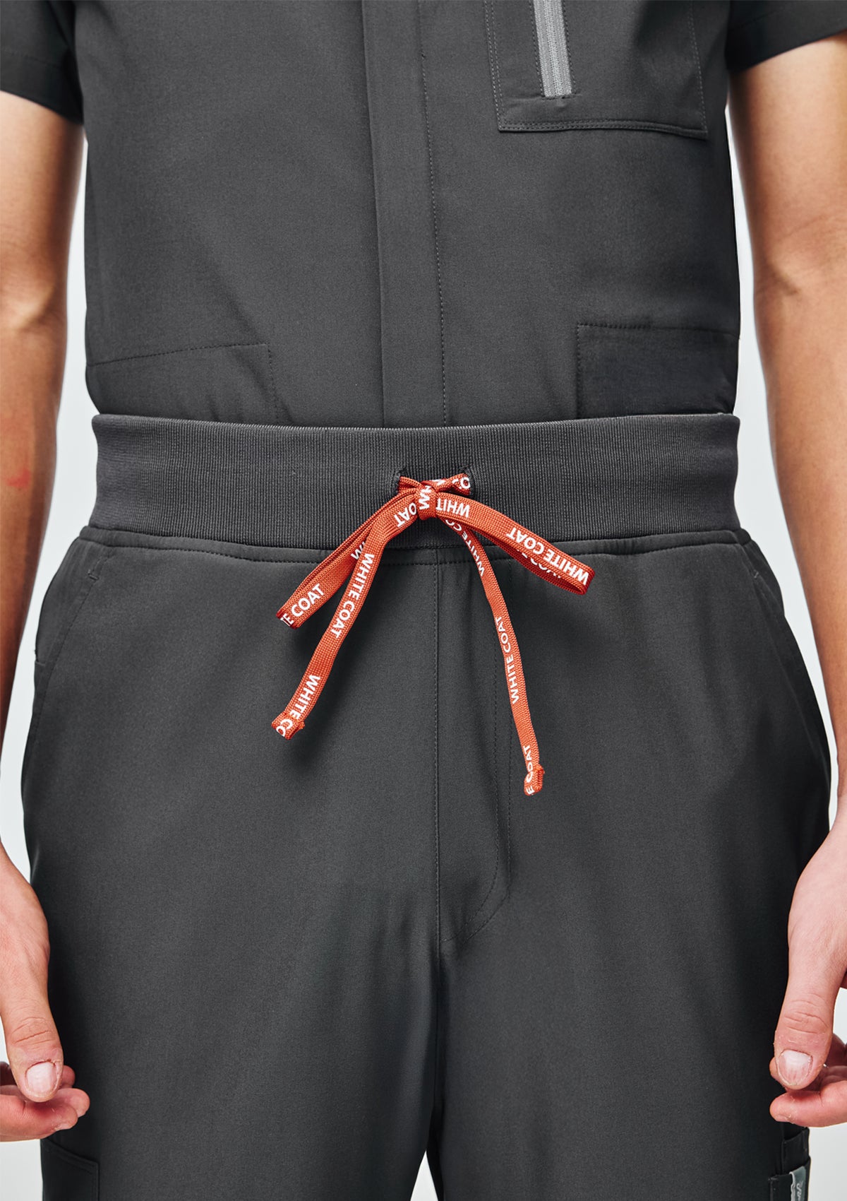 Ribbed Straight Cut MoveTech® Scrub Pants Core+ - Men / Graphite