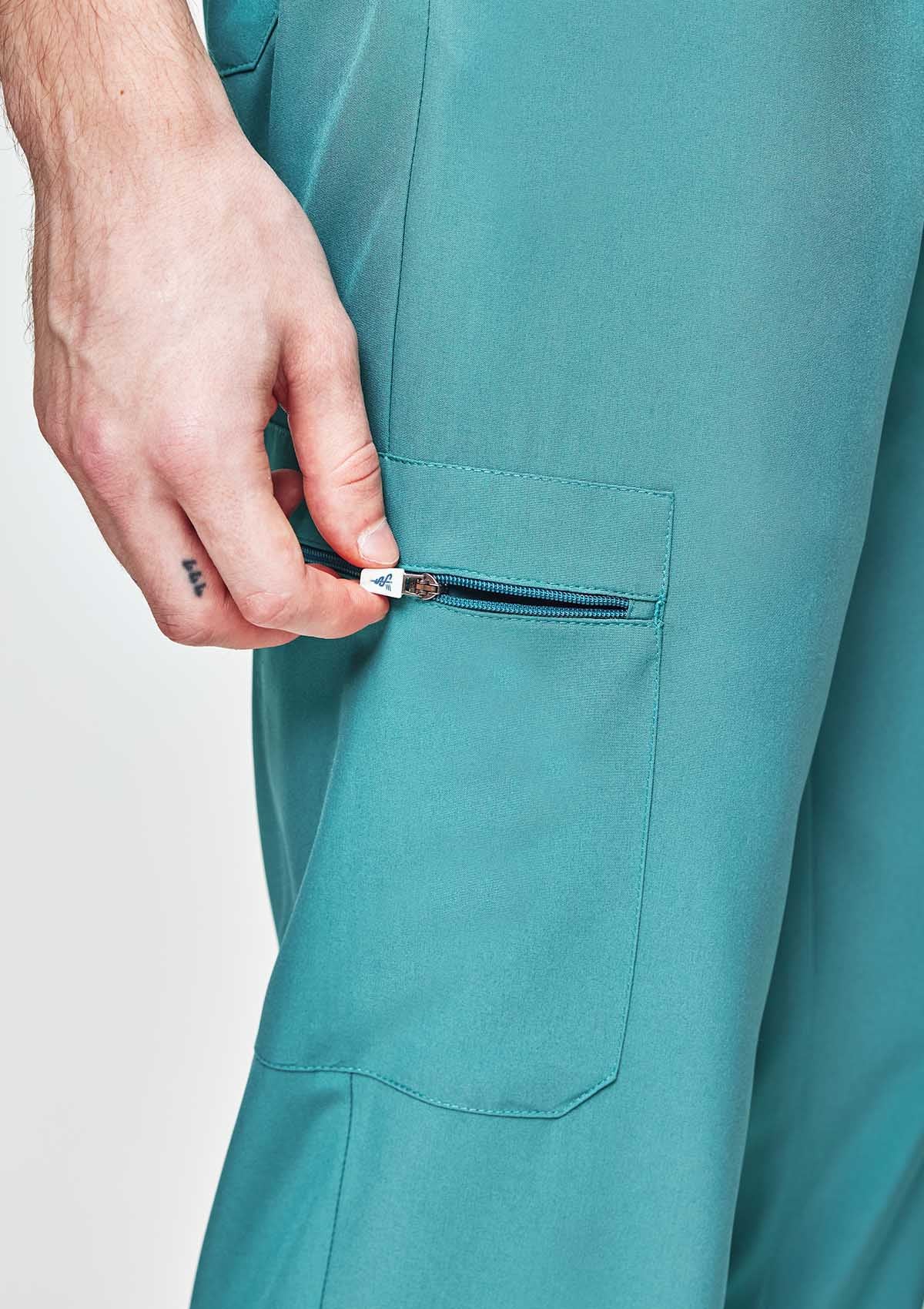 Jogger MoveTech® Scrub Pants 2.0 - New Logo Men / Seafoam