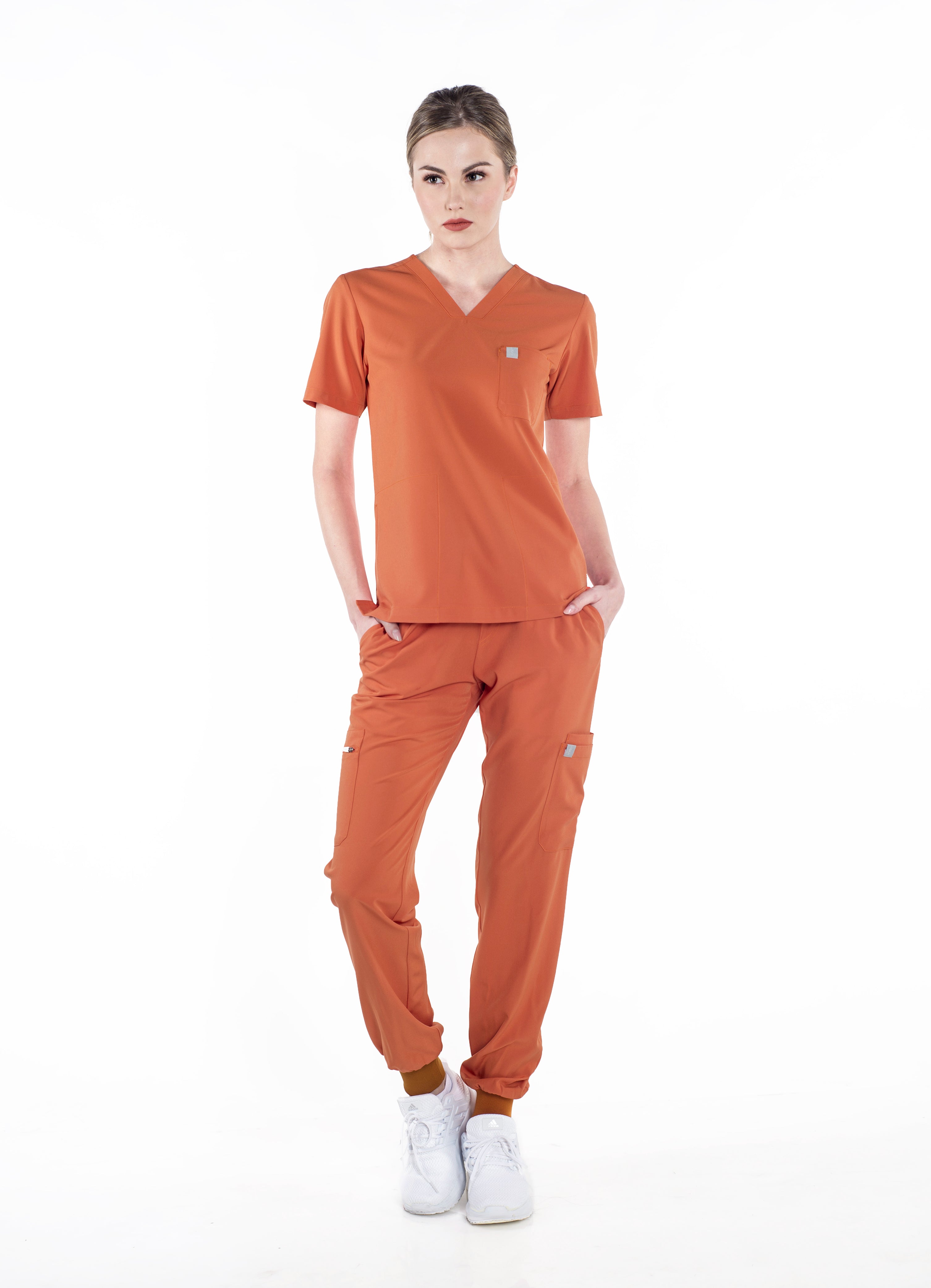 Jogger MoveTech® Scrub Pants 2.0 - Women / Passion Orange
