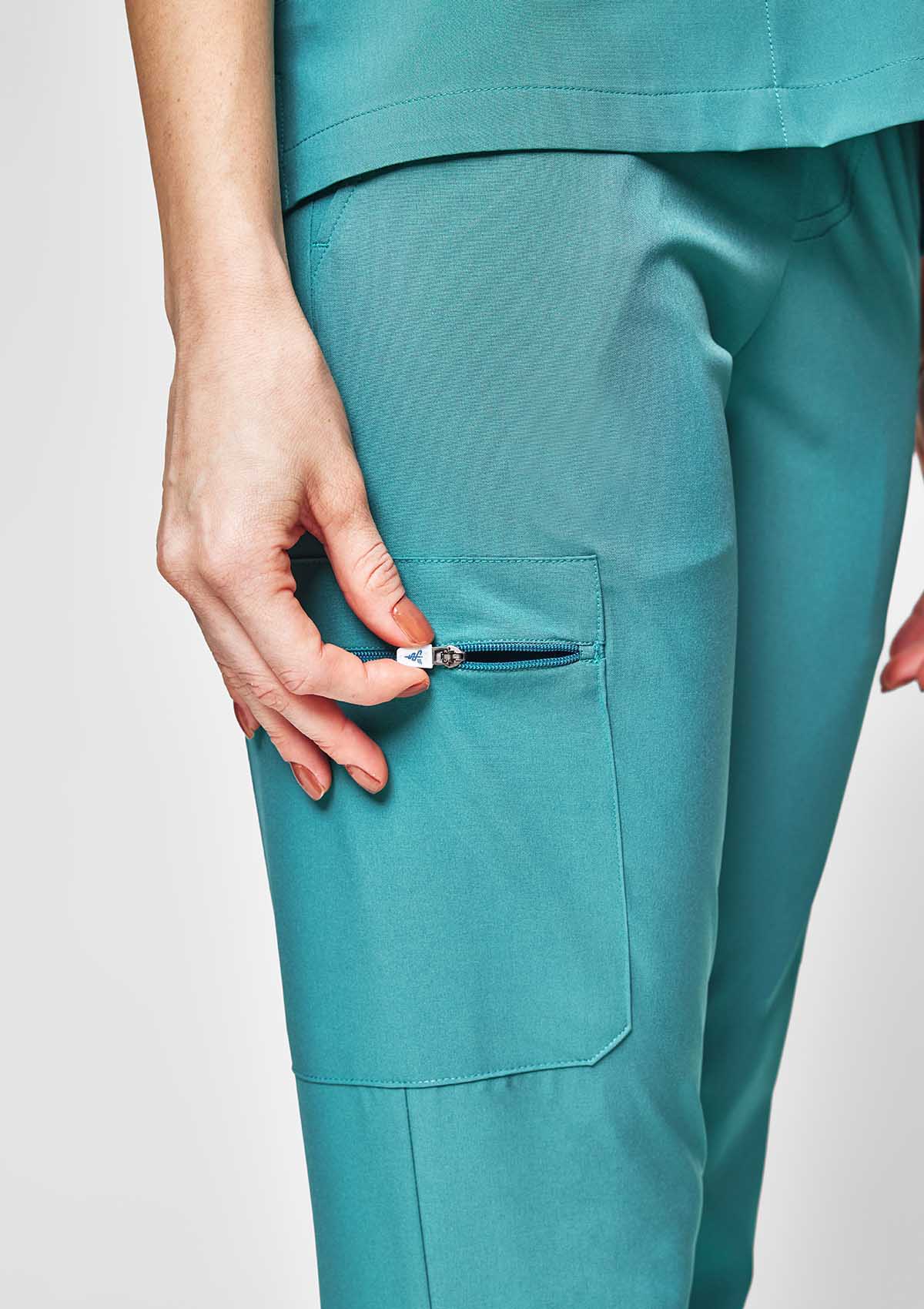 Straight Cut MoveTech® Scrub Pants 2.0 - New Logo Women / Seafoam