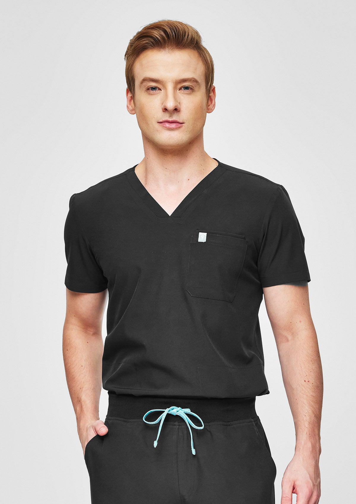 4-Pocket MoveTech® Scrub Top 2.0 - New Logo Men / So Black