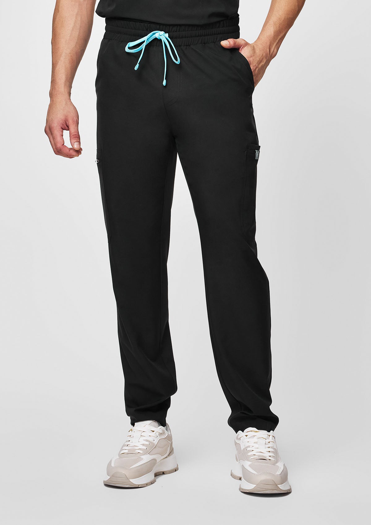 Straight Cut MoveTech® Scrub Pants - Men / So Black