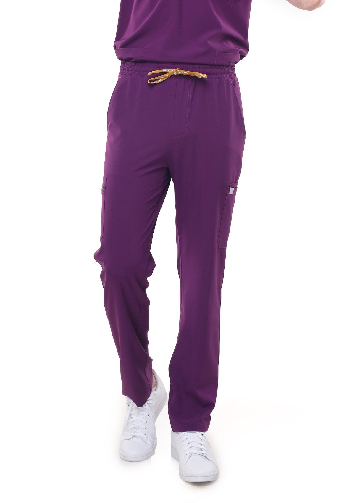 Straight Cut MoveTech® Scrub Pants 2.0 - Men / Plum