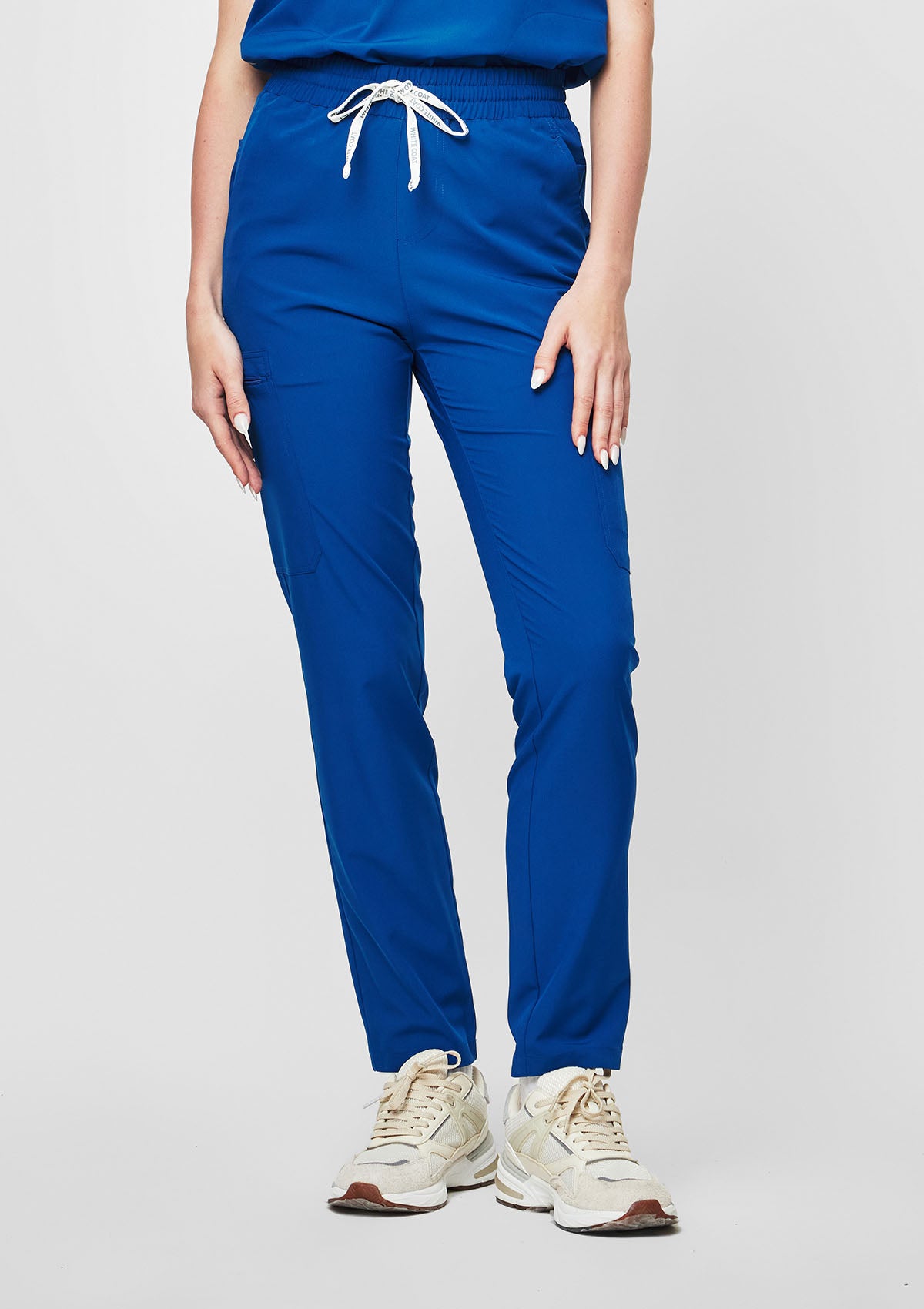 Tapered MoveTech® Scrub Pants - Women / Cobalt Blue