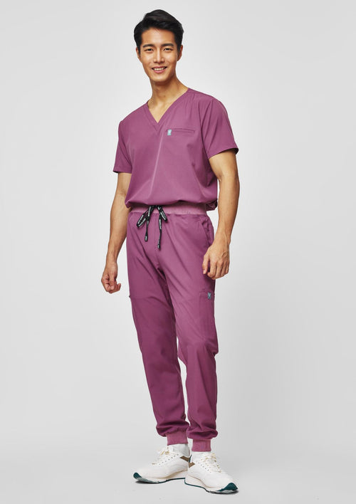 Jogger MoveTech® Scrub Pants - Men / Mauve