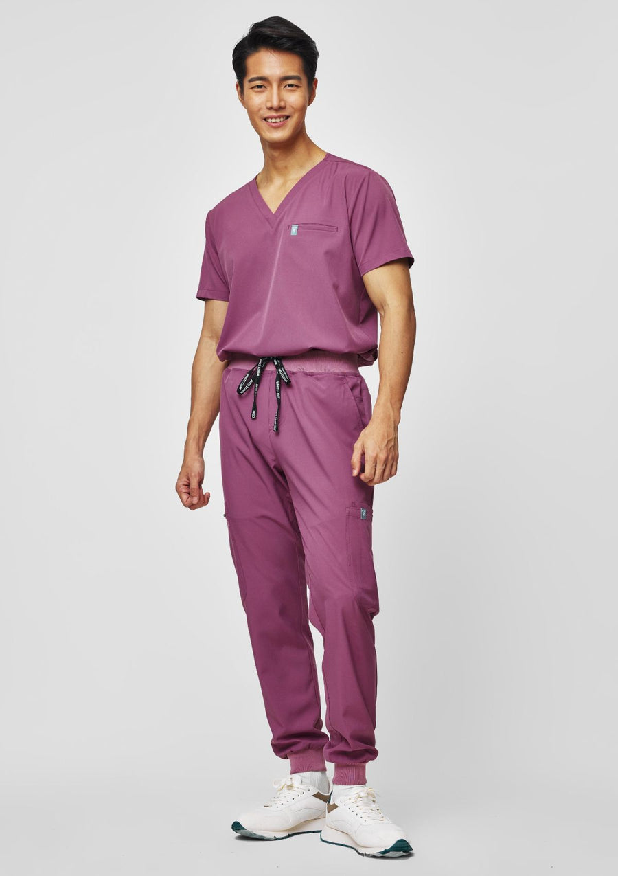 Jogger MoveTech® Scrub Pants - Men / Mauve